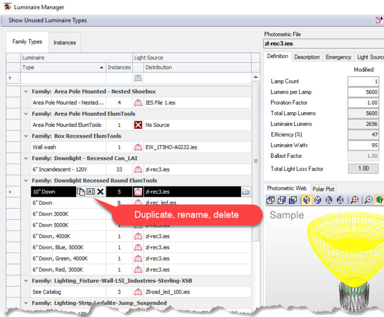 ElumTools new features Lighting Analysts